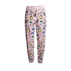 NWT Friends Women's Plush Pajama Joggers